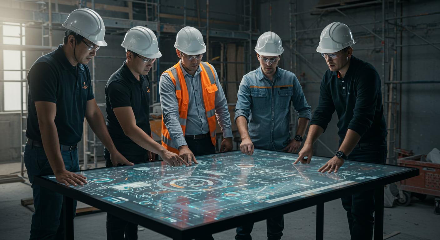 Digitalización del PMBOK en construcción: Workflows para gestión integrada de proyectos