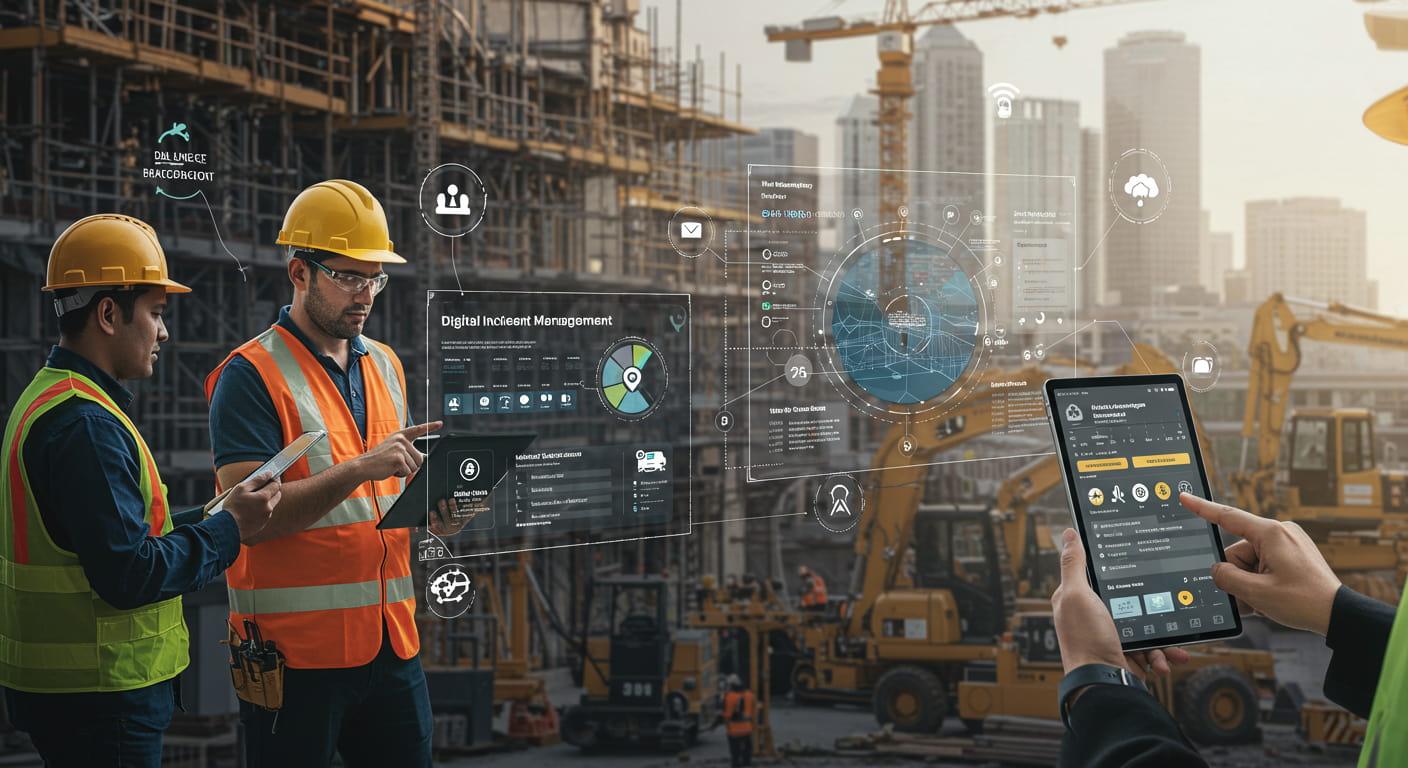 Gestión digital de incidentes y casi-accidentes en construcción