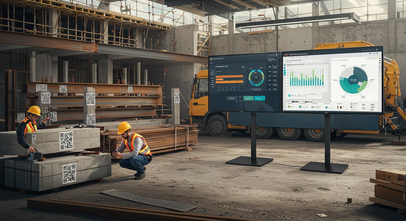 Trazabilidad digital de materiales en construcción: Del proveedor a la instalación